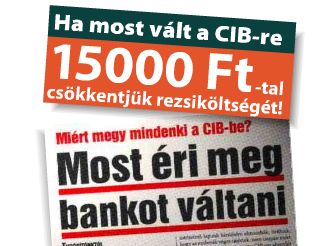 CIB marketing akció