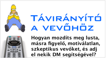 Távirányító a vevőhöz