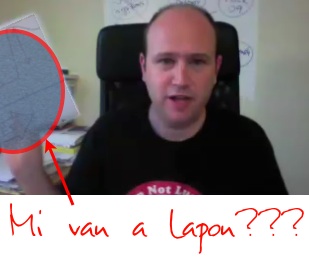 Mi van a lapon?